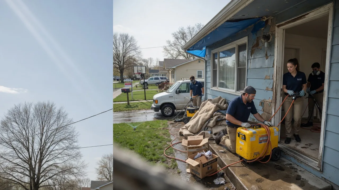 Basement Flood Cleanup in Myra, WV near me